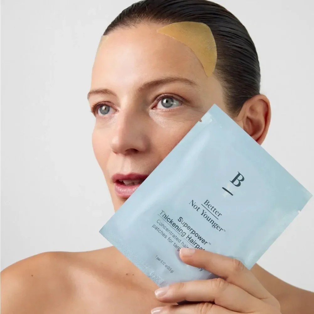 Superpower Thickening Hairpatches - Gold